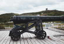 La visée au canon pendant la Seconde Guerre mondiale canon